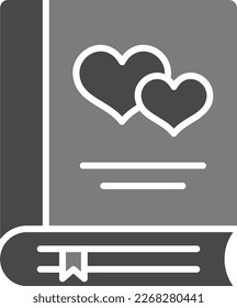 Book vector icon. Can be used for printing, mobile and web applications.