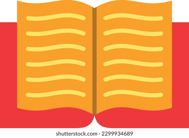 Book vector icon. Can be used for printing, mobile and web applications.