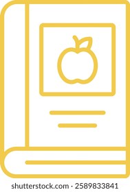 Book vector icon. Can be used for printing, mobile and web applications.