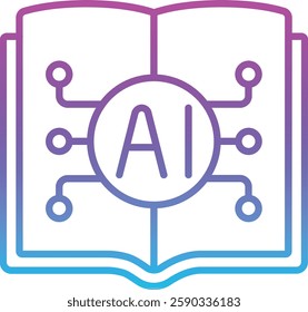 Book vector icon. Can be used for printing, mobile and web applications.