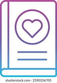 Book vector icon. Can be used for printing, mobile and web applications.