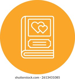 Book vector icon. Can be used for printing, mobile and web applications.