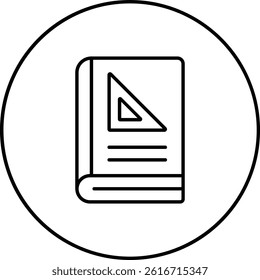 Book vector icon. Can be used for printing, mobile and web applications.