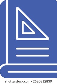 Icono de Vector de libro. Se puede utilizar para aplicaciones de impresión, móviles y de Web.