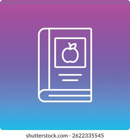 Book vector icon. Can be used for printing, mobile and web applications.