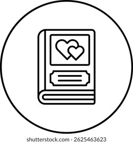 Book vector icon. Can be used for printing, mobile and web applications.