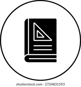 Icono de Vector de libro. Se puede utilizar para aplicaciones de impresión, móviles y de Web.
