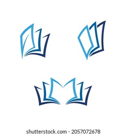 Book Vector icon design illustration Template