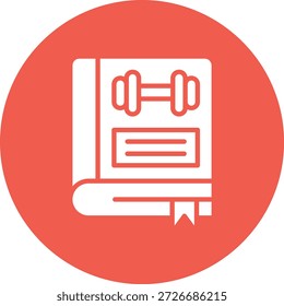 Ilustración de diseño de icono de Vector de libro