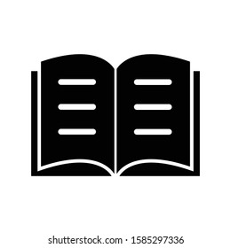 Book Vector Icon Design Tempate