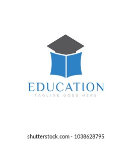 Book Vector Icon. Education Logo Template