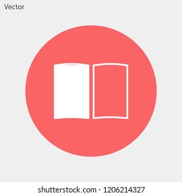 book vector icon eps 10