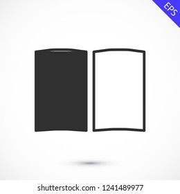 book vector icon eps 10