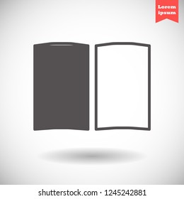 book vector icon eps 10