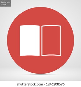 book vector icon eps 10