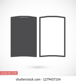 book vector icon eps 10