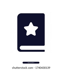 Book vector icon illustration sign, Vector illustration, EPS10.