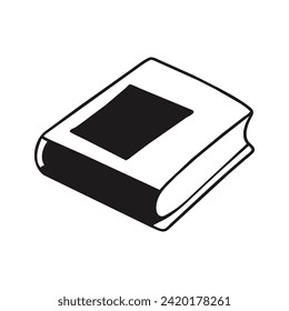Book vector icon illustration template design