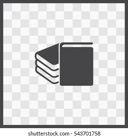 Book vector icon. Isolated illustration. Business picture.