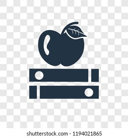 Book vector icon isolated on transparent background, Book transparency logo concept
