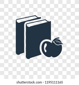 Book vector icon isolated on transparent background, Book transparency logo concept