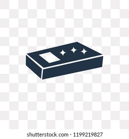 Book vector icon isolated on transparent background, Book transparency concept can be used web and mobile