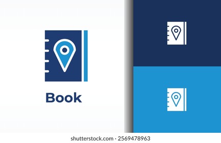 Book vector, icon or logo sign isolated symbol illustration
