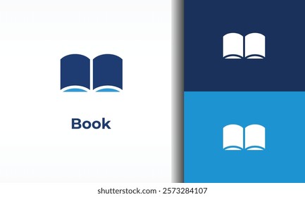 Book vector, icon or logo sign isolated symbol illustration