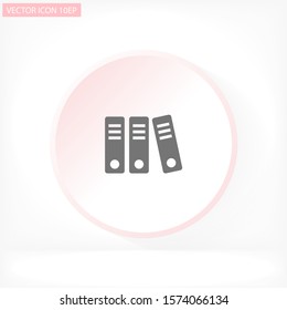 Book  vector icon  , lorem ipsum Flat design
