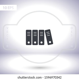 Book  vector icon  , lorem ipsum Flat design