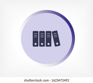 Book vector icon , lorem ipsum Flat design