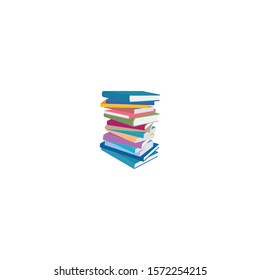 Book vector icon on a white background