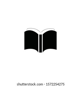 Book vector icon on a white background