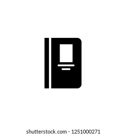book vector icon. book sign on white background. book icon for web and app