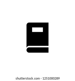 book vector icon. book sign on white background. book icon for web and app