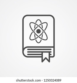 Book vector icon sign symbol