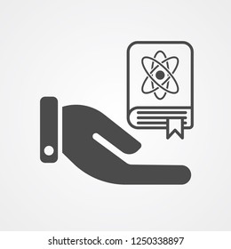 Book vector icon sign symbol