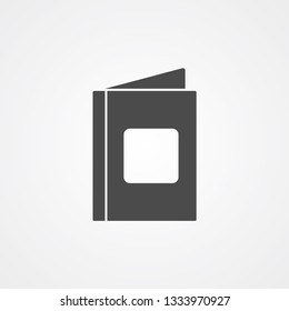 Book vector icon sign symbol