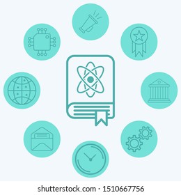 Book vector icon sign symbol