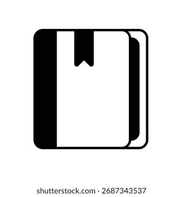 Icono de Vector de libro ilustración de stock