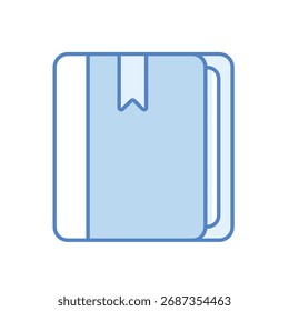 Icono de Vector de libro ilustración de stock