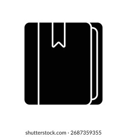 Icono de Vector de libro ilustración de stock