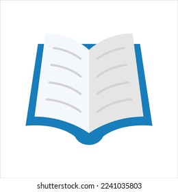 Book vector icon symbol design