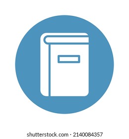 Icono del vector del libro adecuado para el trabajo comercial y fácil de modificar o editar

