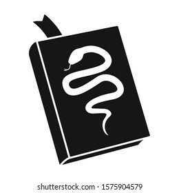 Book vector icon.Black vector icon isolated on white background book .