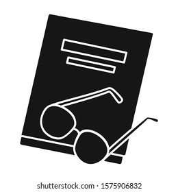 Book vector icon.Black vector icon isolated on white background book .