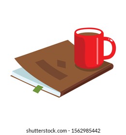 Book vector icon.Cartoon vector icon isolated on white background book .