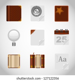 book vector icons