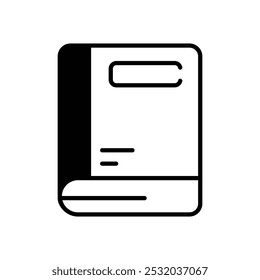 Iconos del vector del libro listos para usar Sitio web y móvil