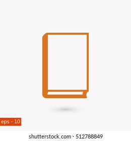book vector icons,flat design best vector icon